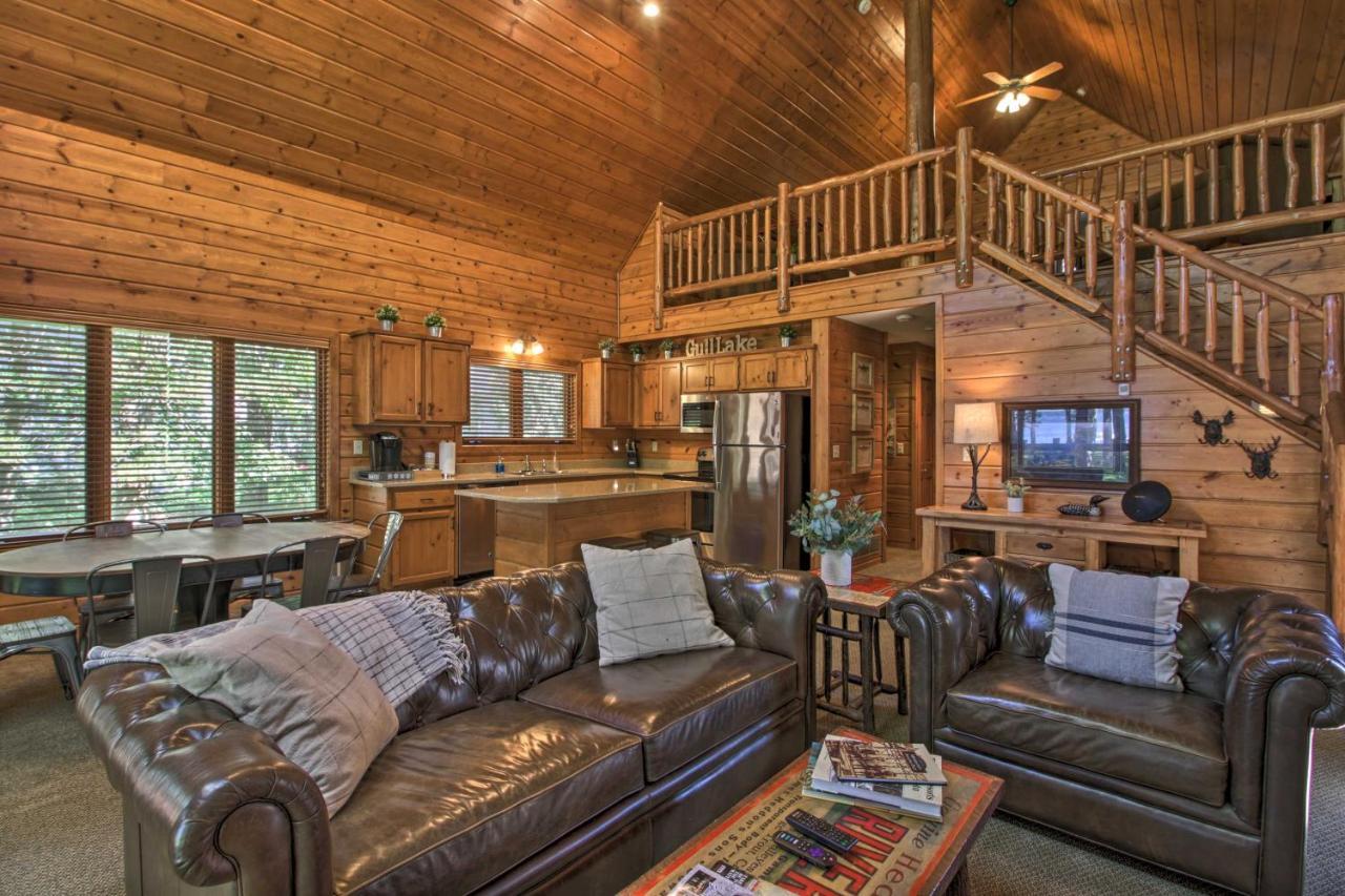 Alluring Nisswa Cabin On Gull Lake With Fireplace! Luaran gambar