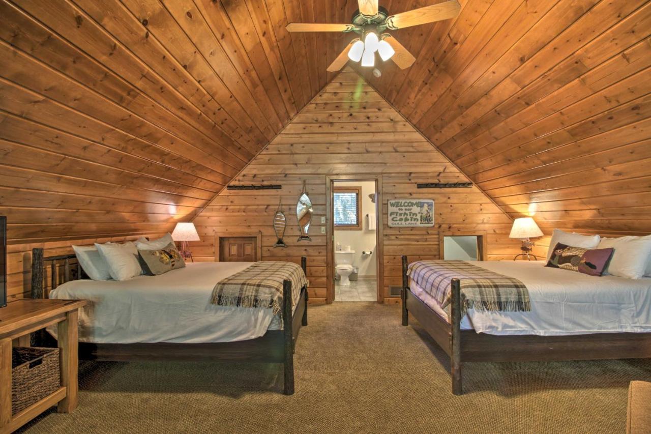 Alluring Nisswa Cabin On Gull Lake With Fireplace! Luaran gambar